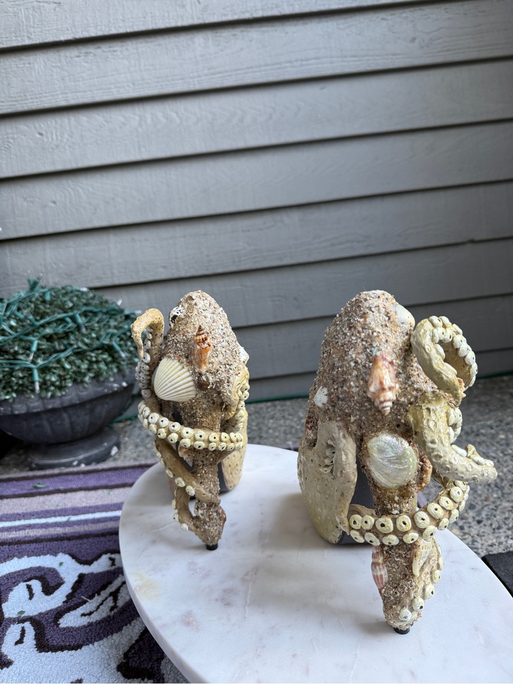 Octopus Tentacle Platform Heels in Sand - Picture 6 of 12
